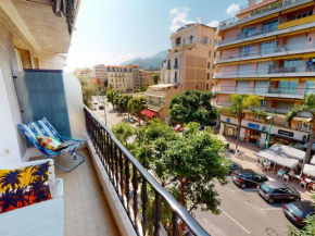 Agréable 2P moderne en centre-ville, proche mer avec balcon, Menton - FR-1-196-333